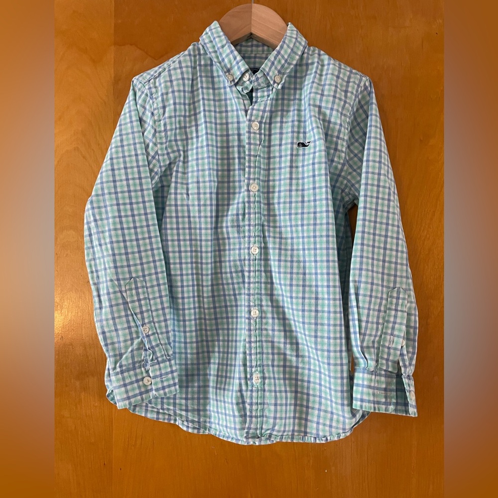 Vineyard Vines Plaid Buttonup Sz 7